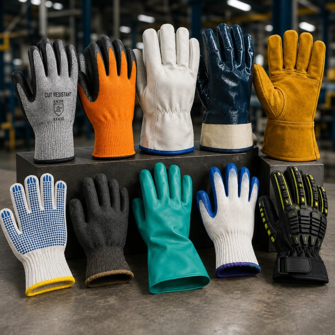 Hand protection gloves