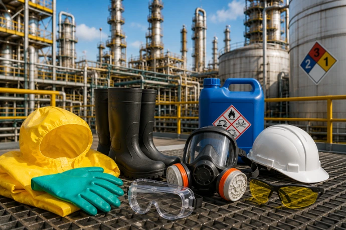 Industrial safety equipment for chemical and petrochemical facilities