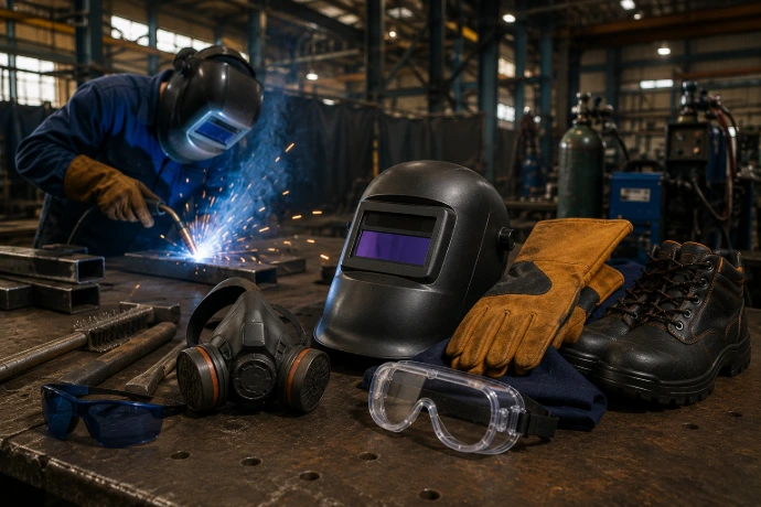 Welding safety equipment and PPE for fabrication industry