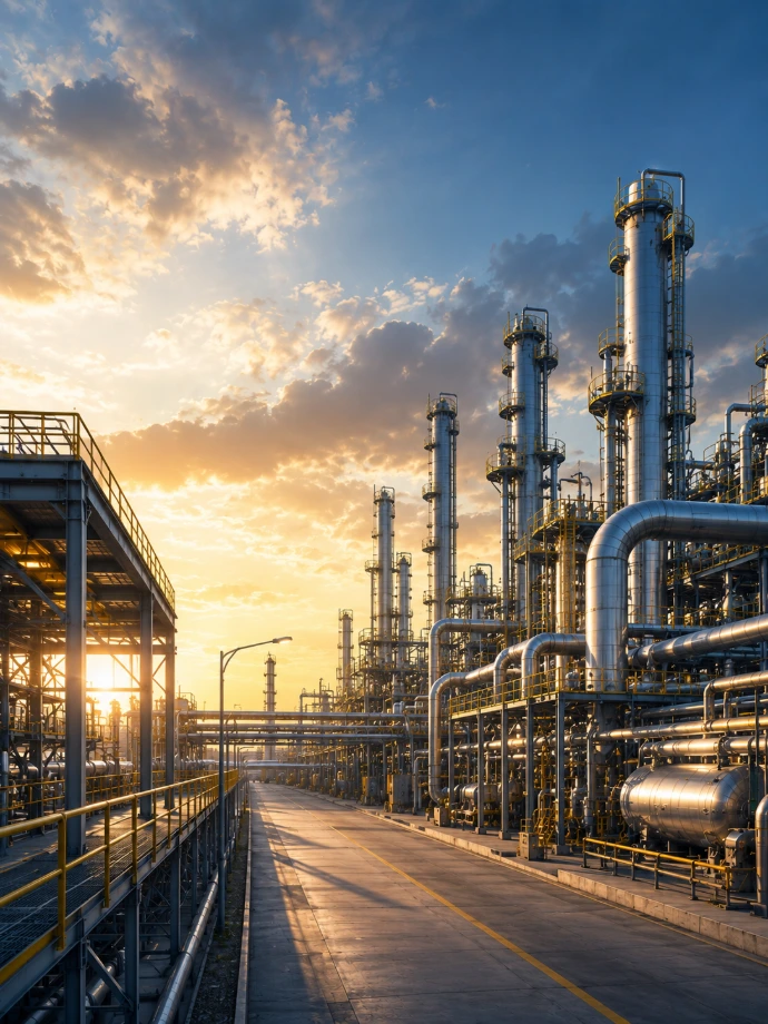 Industrial and petrochemical facility in Saudi Arabia