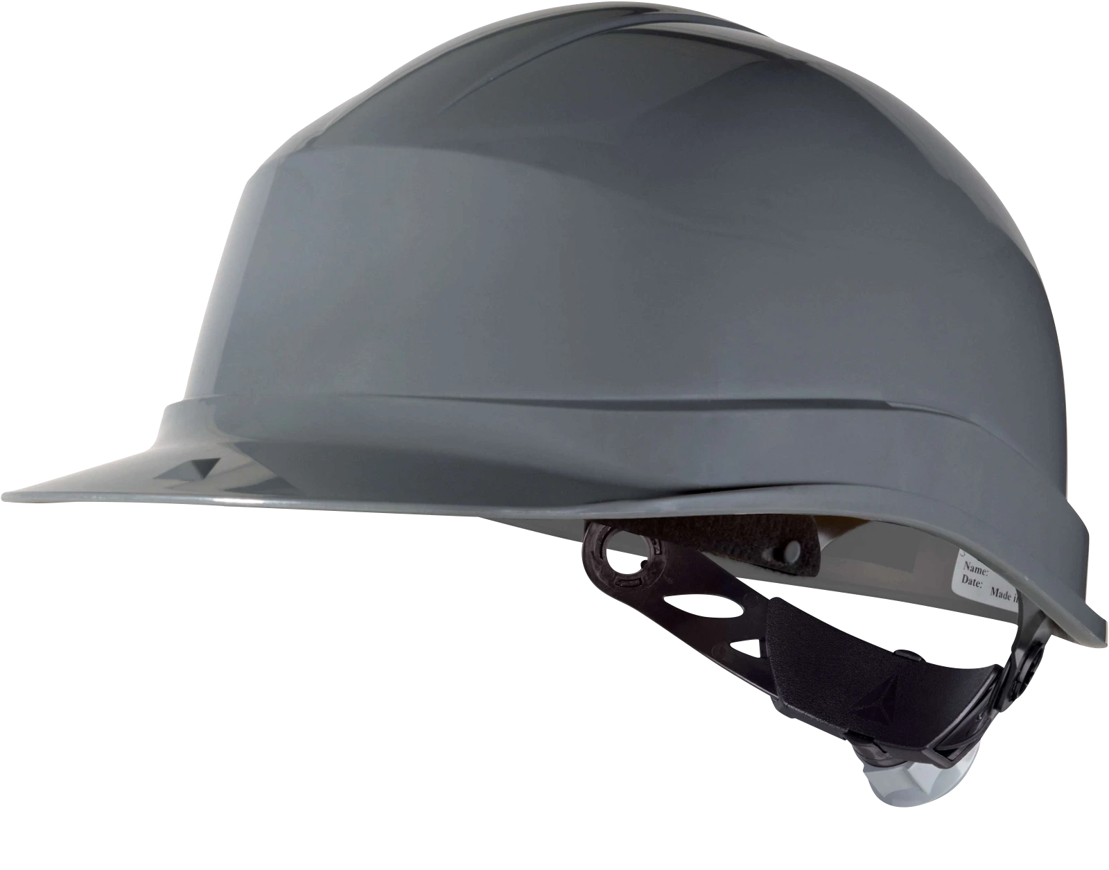 Industrial HDPE helmet for workplace head protection