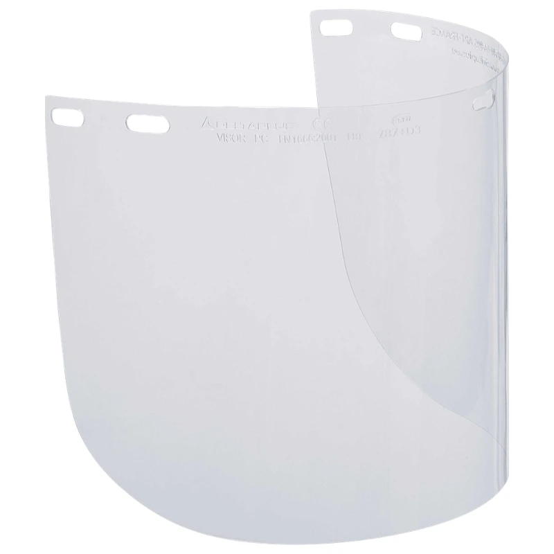 Delta Plus VISORPC clear polycarbonate face shield