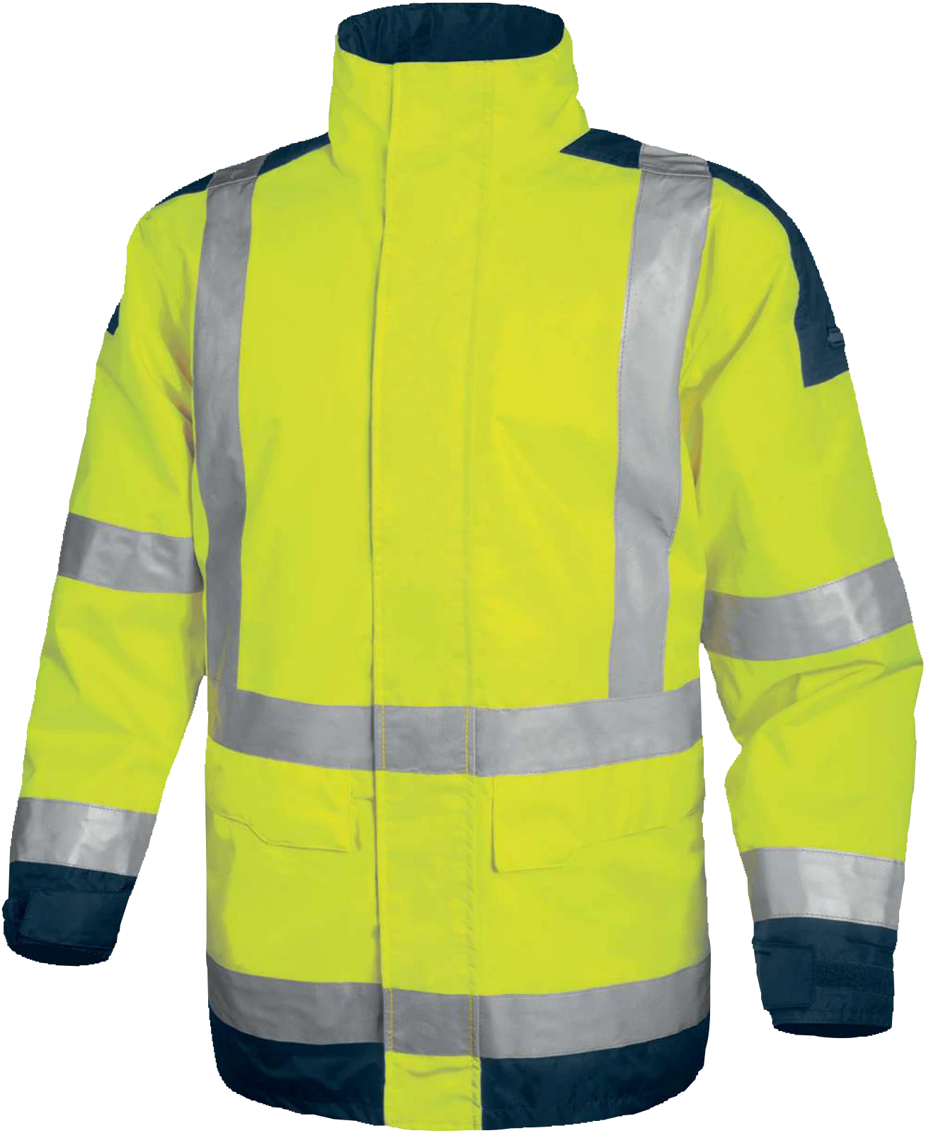 Reflective waterproof industrial parka
