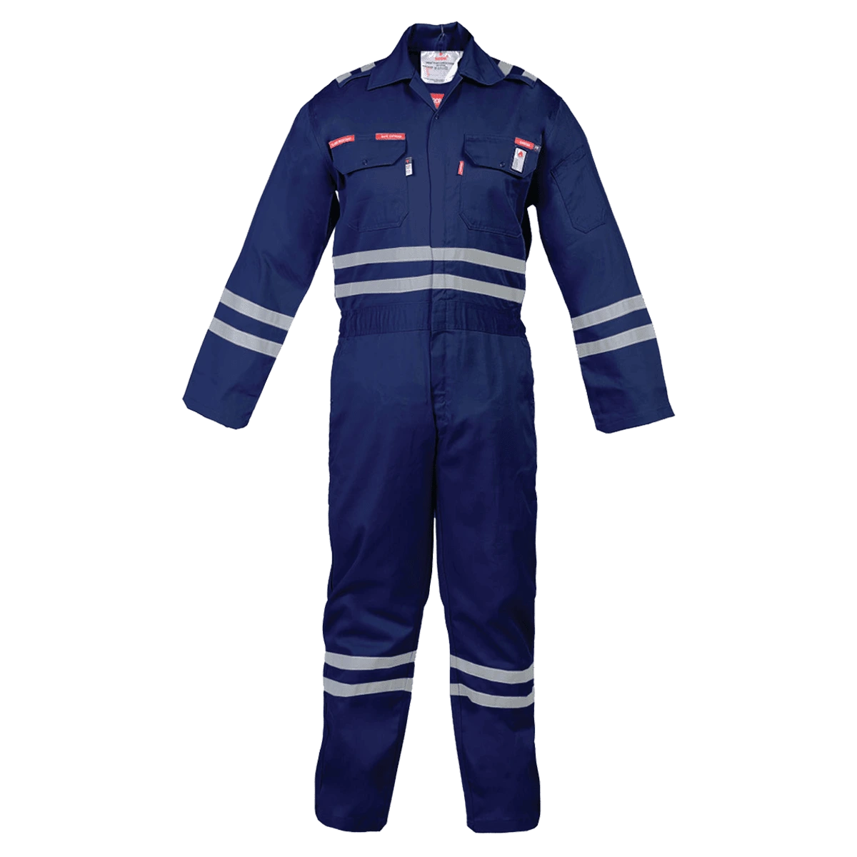Flame retardant cotton protective coverall