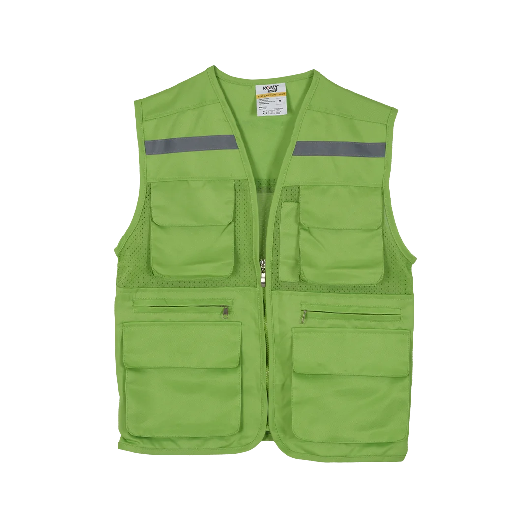 Korean style reflective workwear vest