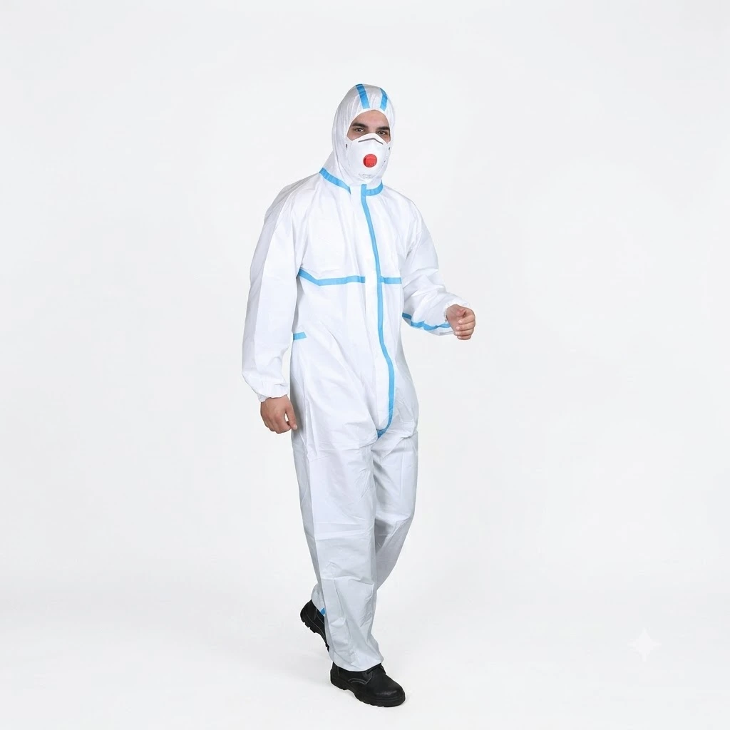 EN 14126 biological protection coverall