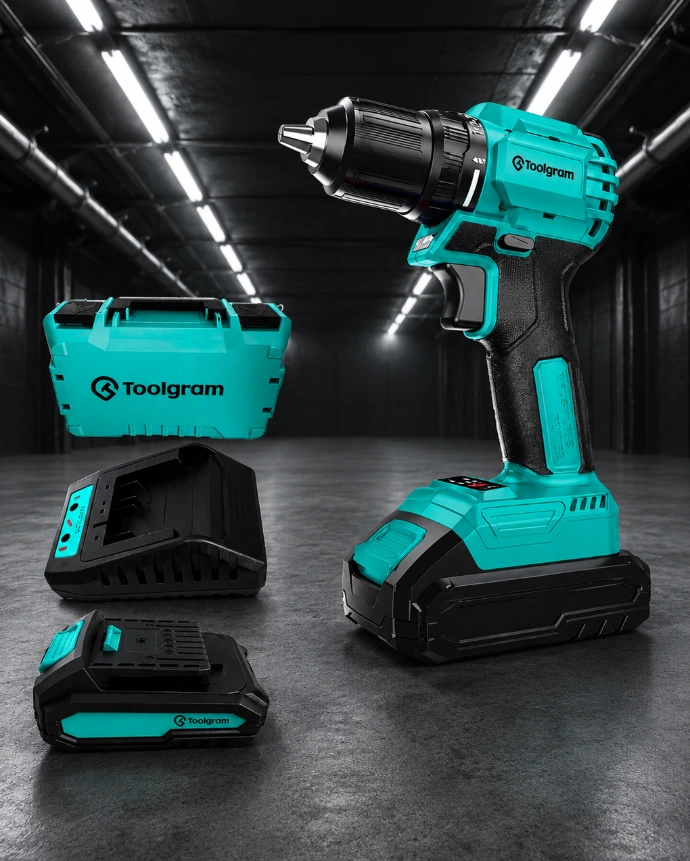Toolgram TGCDLI2001 Li-Ion brushless impact drill
