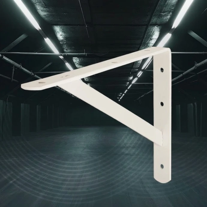 Strong shelf brackets designed to provide reliable support for heavy loads