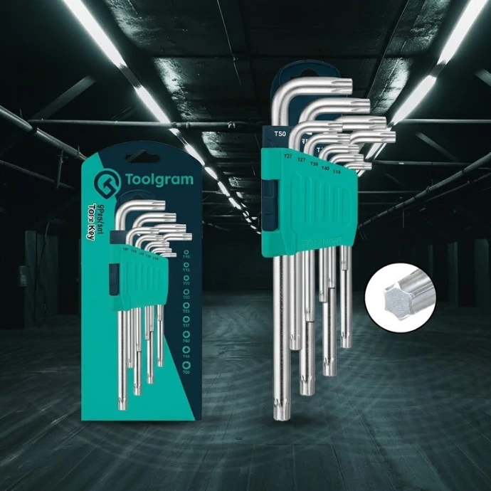 Durable Torx key designed for precise fastening and maintenance tasks