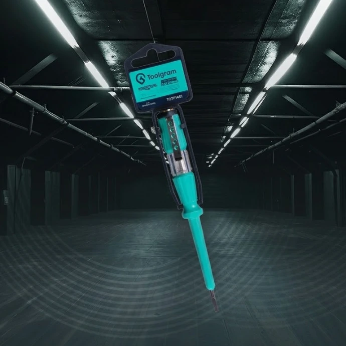 Electrical test pencil for checking voltage safely