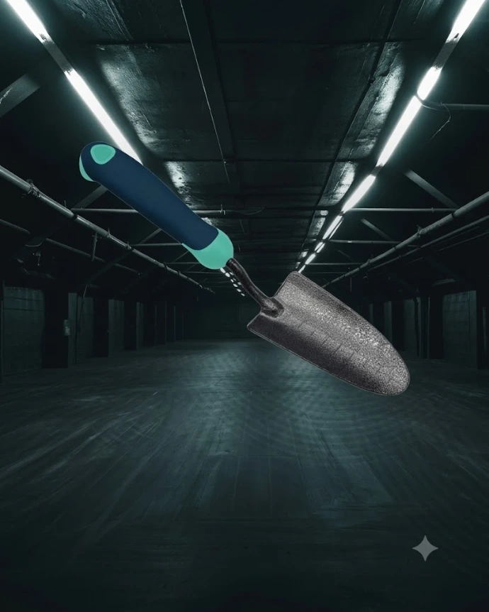 Hand trowel for masonry, plastering, and construction work
