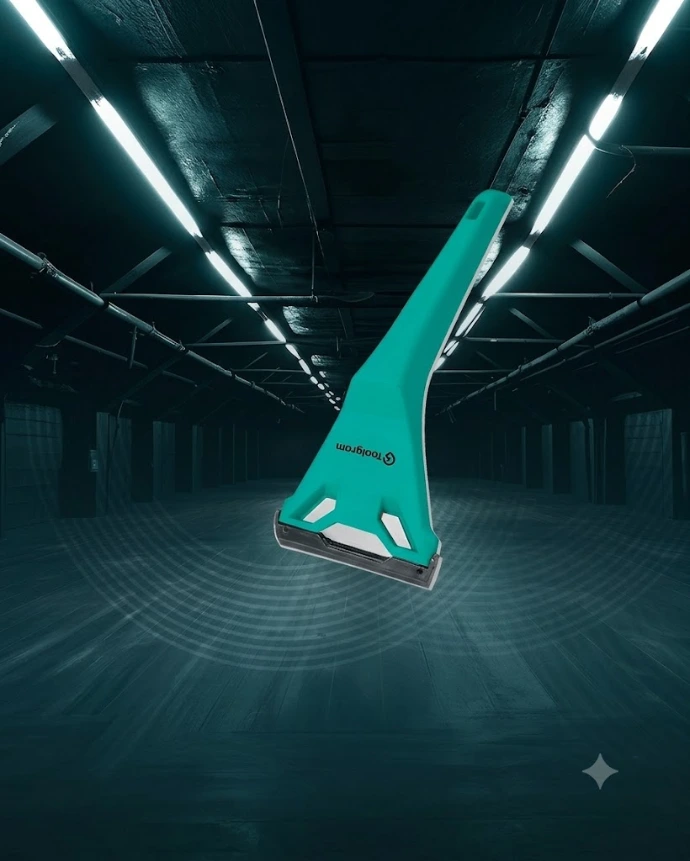 Window scraper for removing dirt, residue, and surface deposits